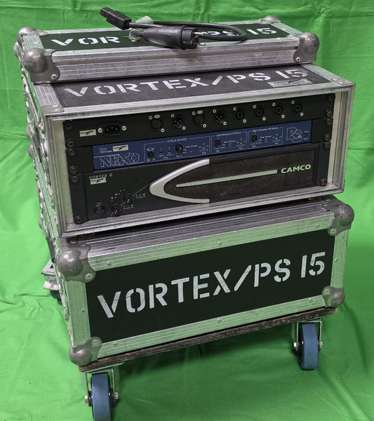 NEXO PS15 TD Controller MK2 + Camco VORTEX 6 Amp Rack
