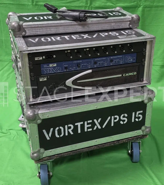 NEXO PS15 TD Controller MK2 + Camco VORTEX 6 Amp Rack