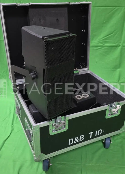 d&b audiotechnik T10 Pair – Cased Line Array Loudspeakers