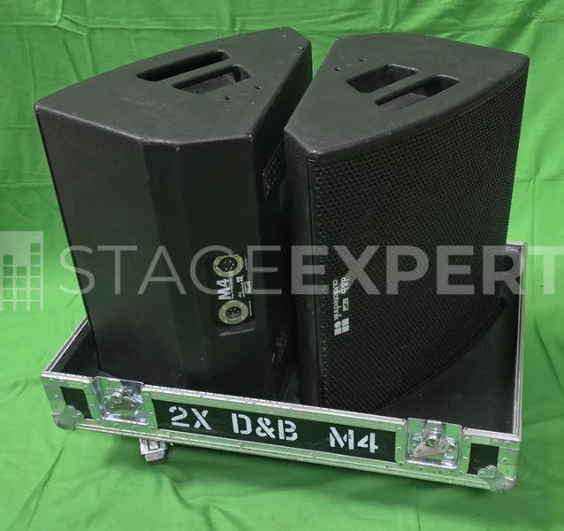 d&b audiotechnik M4 Stage Monitor, 15in Coax – Single Unit