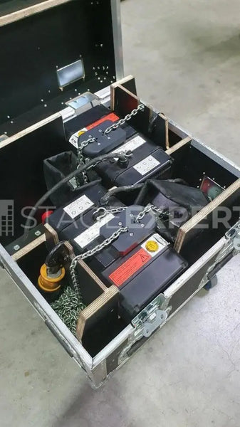 ChainMaster 250 kg D8 Hoists 2x with Amptown Flight Case