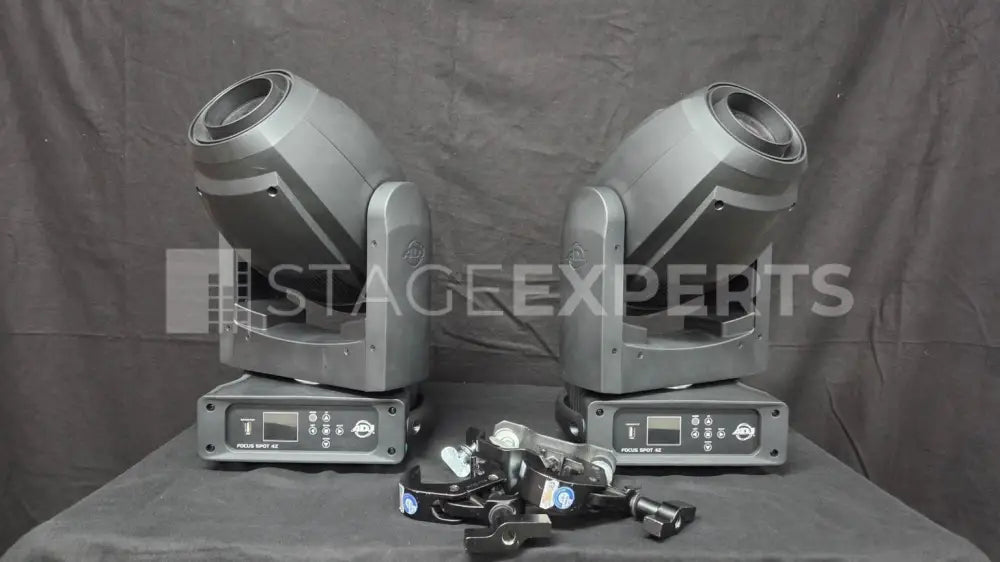 ADJ Focus Spot 4Z Moving Head Set with Case & Clamps