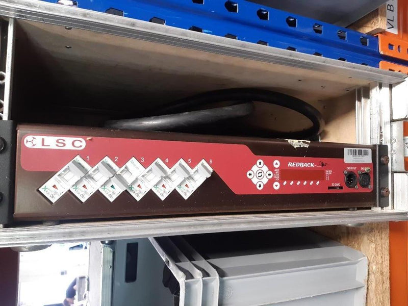 LSC Redback Dimmer | 6 x 15A, DMX, MCB protection