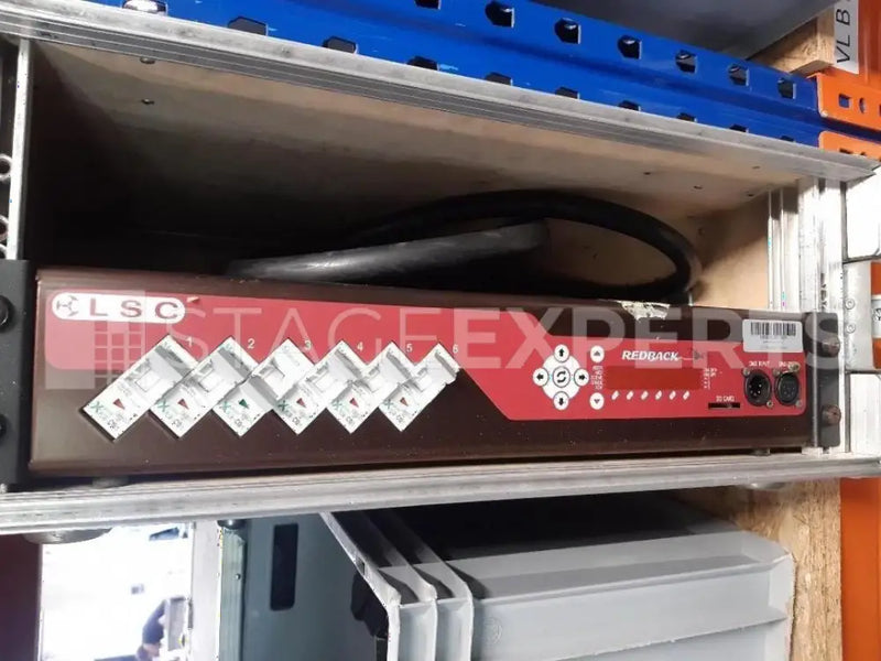 LSC Redback Dimmer | 6 x 15A, DMX, MCB protection