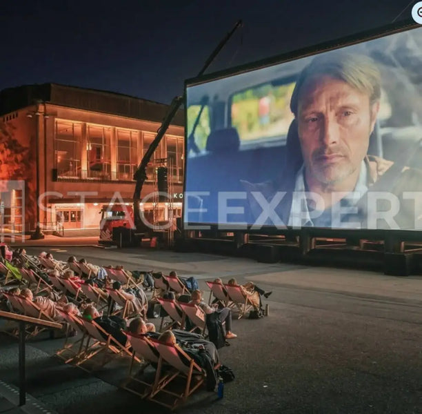 Inflatable Projection Screen 20m x 11m – Outdoor Events
