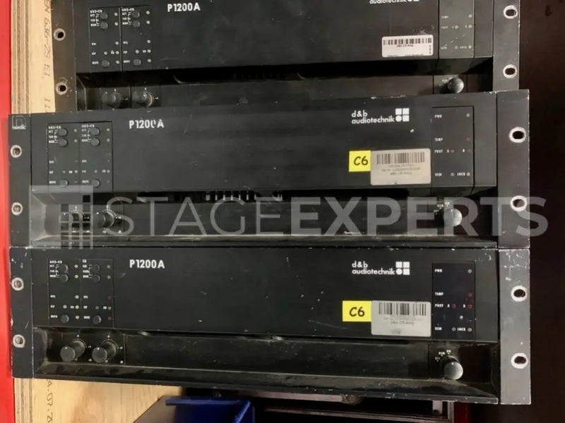 d&b C602 with P1200 Amplifier – Compact Point‑Source Package