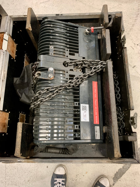 Verlinde SM10 D8 2T Electric Hoist, 20m Double Chain - 2 m/min