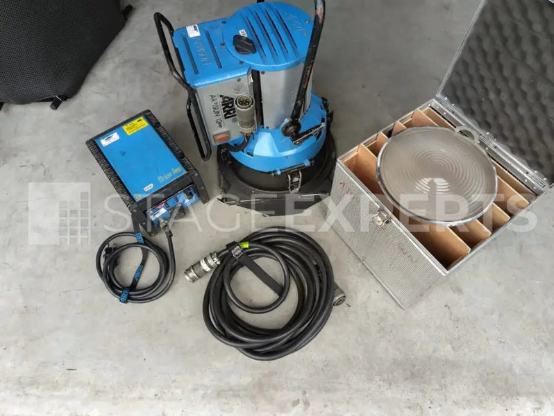 ARRI 1.2 kW PAR HMI – Head, Ballast, Lenses & Cable
