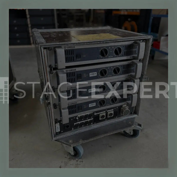 Yamaha E3500S Amplifiers – Set of 4 with Case and Panel