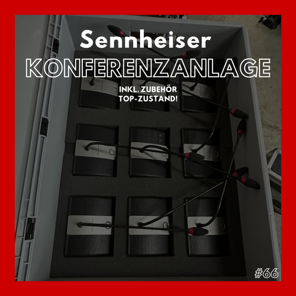 Sennheiser ADN Conference System Set – 25 Mics, ADNCU1