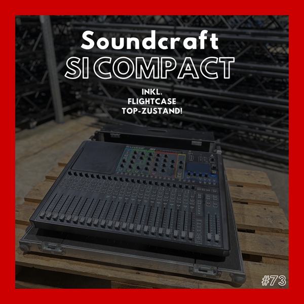 Soundcraft Si Compact 24 Digital Mixer with Flight Case