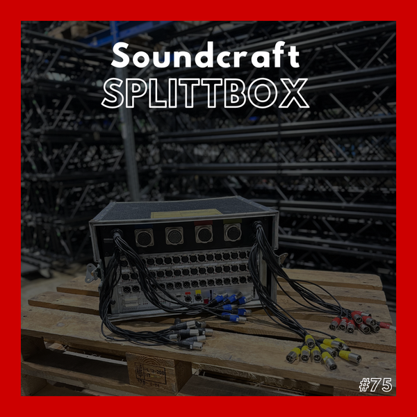 Soundcraft Split Box with Case – Stage Audio Signal Splitter