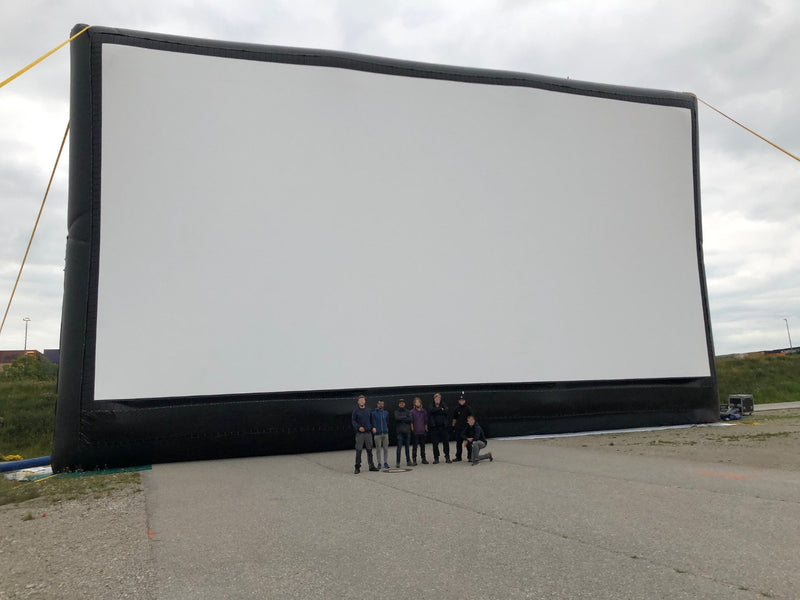 Airscreen 24m x 12m Giant Inflatable Projection Screen