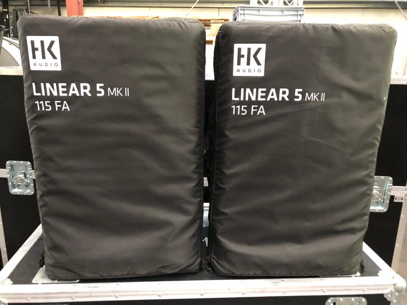 HK Audio Linear 5 115 FA MK2 Pair – 15" Active PA Speakers
