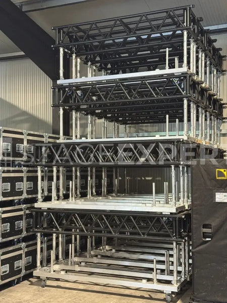 HOF MLT TWO 2.4 m Pre-Rig Truss with Folding Dolly