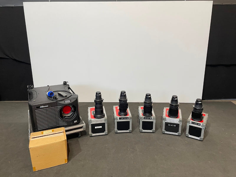 Christie Digital Roadster HD18K DLP Event Projector + Lens
