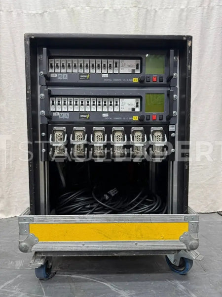 MA Lighting 24‑ch Dimmer Pack with 2x 12x 2.3 kW, Case