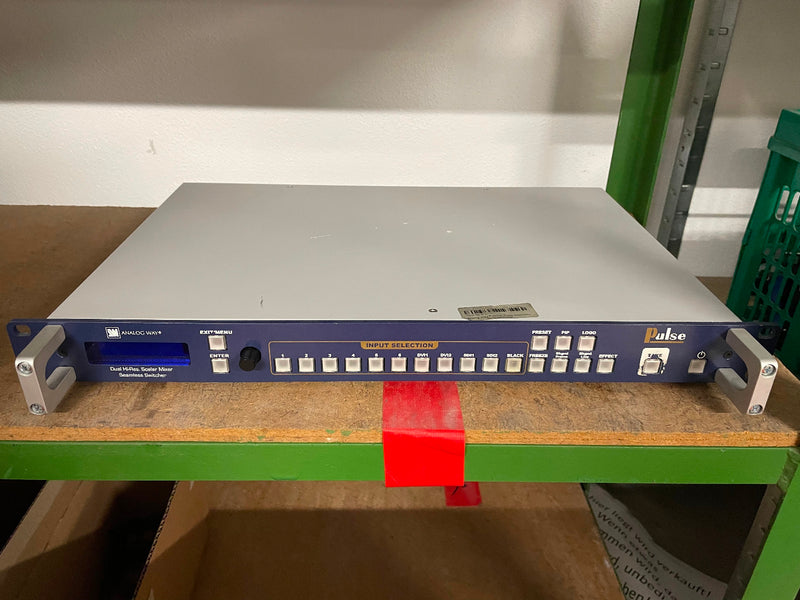 Analog Way Pulse PLS300 Presentation Switcher-Scaler, Pro AV