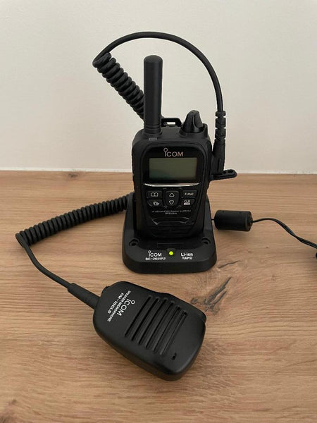 Icom IP501H 3-Piece Set – LTE PoC Radios with Mics & Chargers