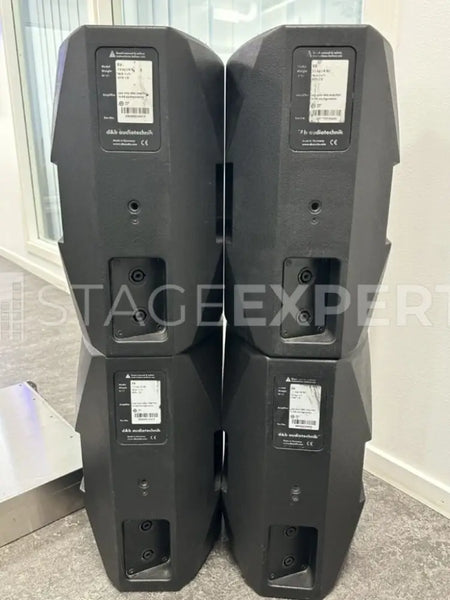 d&b audiotechnik E8 & D80 set – 4x E8 plus D80 amplifier