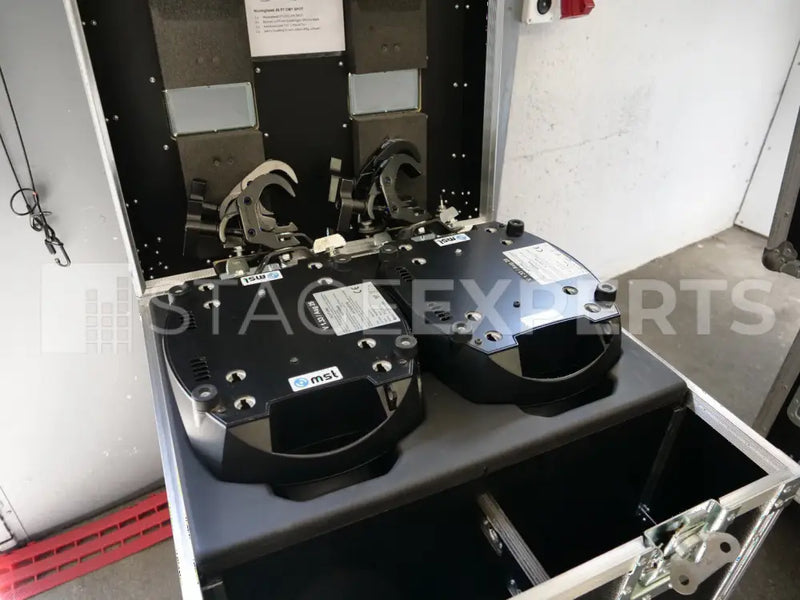 JB-Lighting Varyscan P7 Pair – Dual Case with Clamps