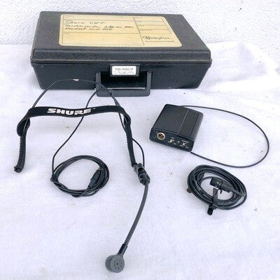 Shure EC-4 VHF Wireless Set with Beltpack, Headset & Lavalier