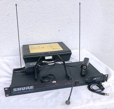 Shure EC-4 VHF Wireless Set with Beltpack, Headset & Lavalier