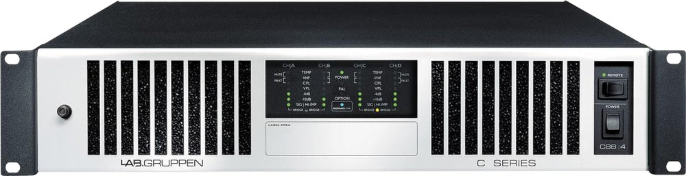 LAB.GRUPPEN C 88:4 Installation Amplifier, 4x 2100 W @ 4 Ohm