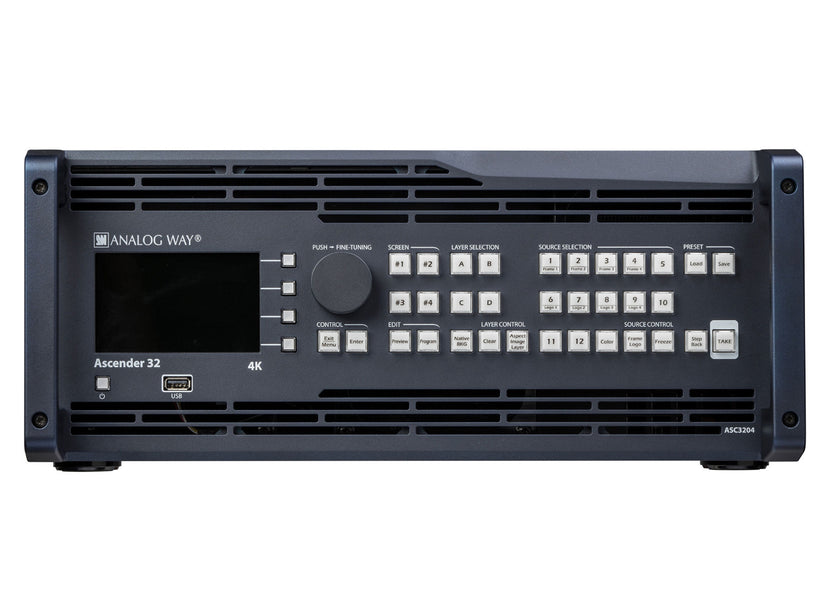 Analog Way Ascender 32 4K Presentation Video Switcher Mixer