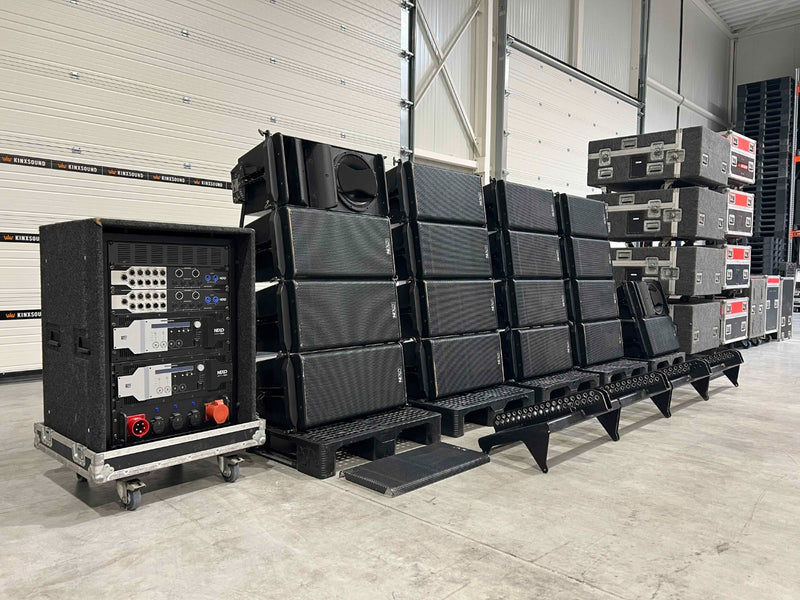 Nexo GEO S12 Line Array Package with NXAMP4x4 Amps
