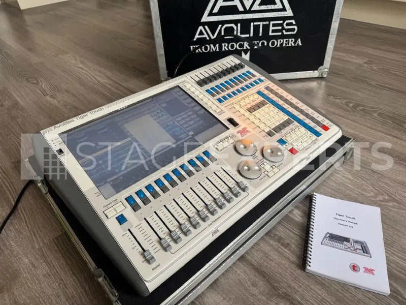 Avolites Tiger Touch Lighting Console with Flight Case