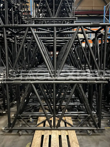 Expotruss X4K-100 2000mm Black 4-Point Aluminium Truss Section