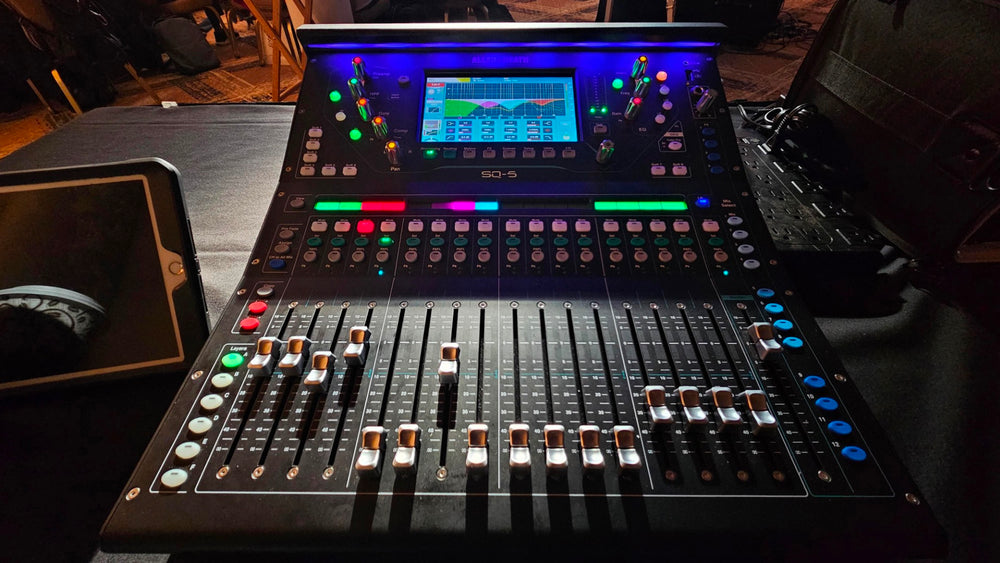Allen & Heath SQ-5 Digital Mixing Console with DEEP Plug-ins