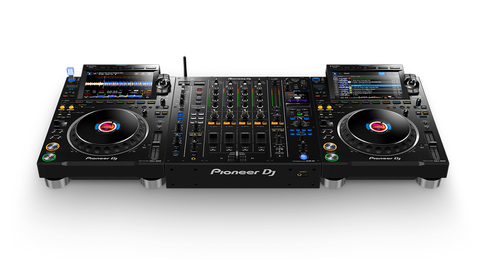 Pioneer DJ CDJ-3000 Pair + DJM-A9 Mixer Bundle – Club-standard