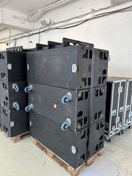 AD-Systems Touringline array package with subs and K14 DSP