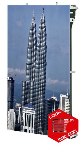 MSC CON MS5 Pro 3.91 Outdoor LED Cabinet – IP65, 6000 nits