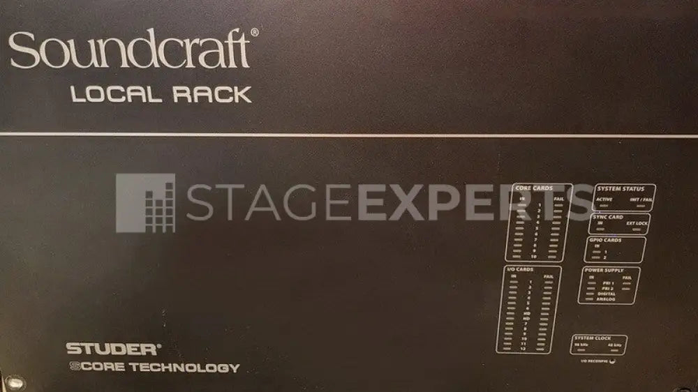 Soundcraft Vi7000 Digital Mixing System with DSP & I/O