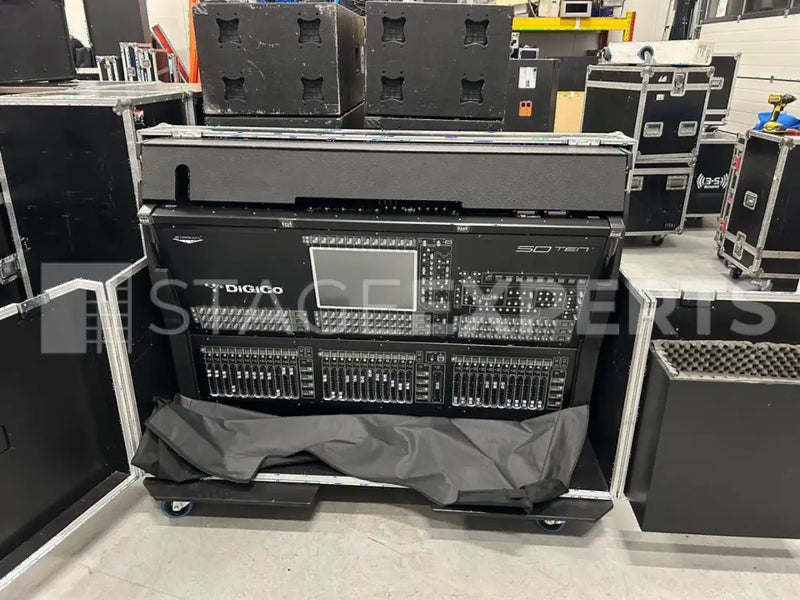 DiGiCo SD10 Digital Mixing Surface with MADI & Flipcase