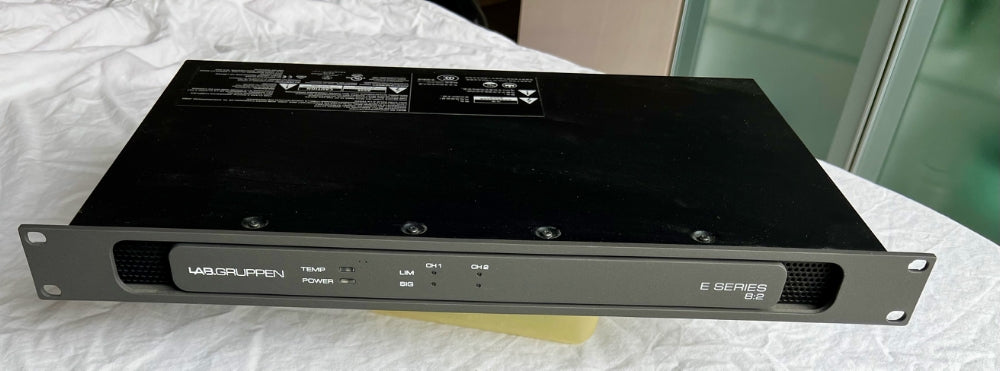 LAB Gruppen E 8:2 Two‑Channel Power Amplifier – B‑Stock