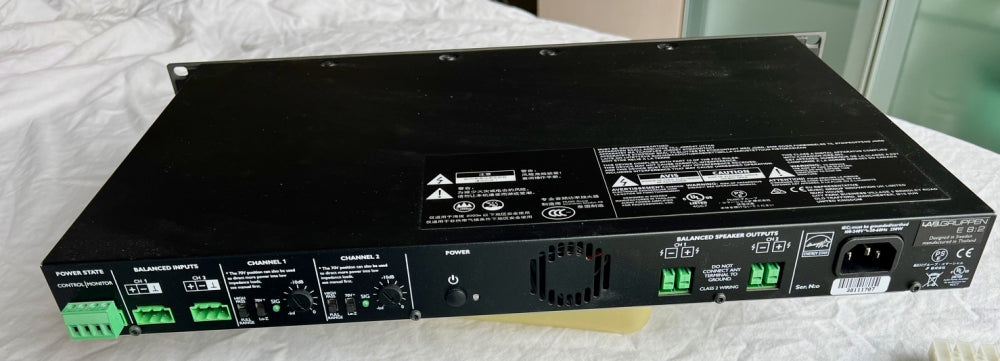 LAB Gruppen E 8:2 Two‑Channel Power Amplifier – B‑Stock