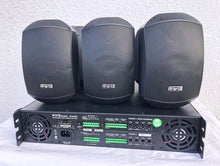 Load image into Gallery viewer, Apart MASK4T-BL &amp; PA2240BP Set – 6 Speakers and Amplifier
