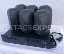 Load image into Gallery viewer, Apart MASK4T-BL &amp; PA2240BP Set – 6 Speakers and Amplifier
