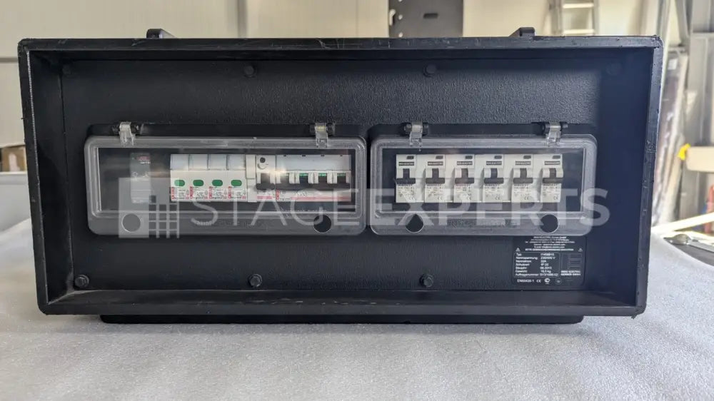 Induelectric 32A LED Wall Power Distribution, metered & protected