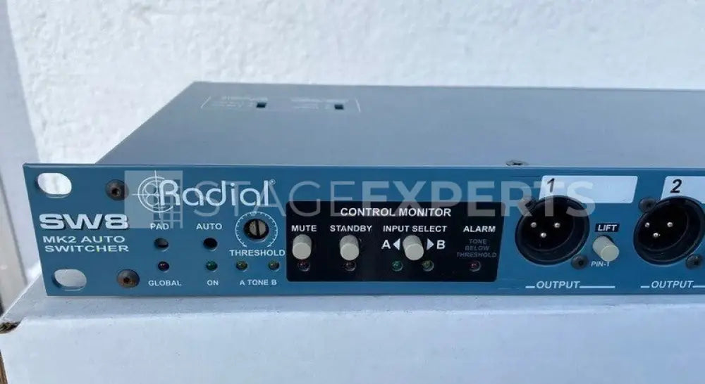 Radial SW-8 MK2 8-Channel Auto-Switcher for Redundancy