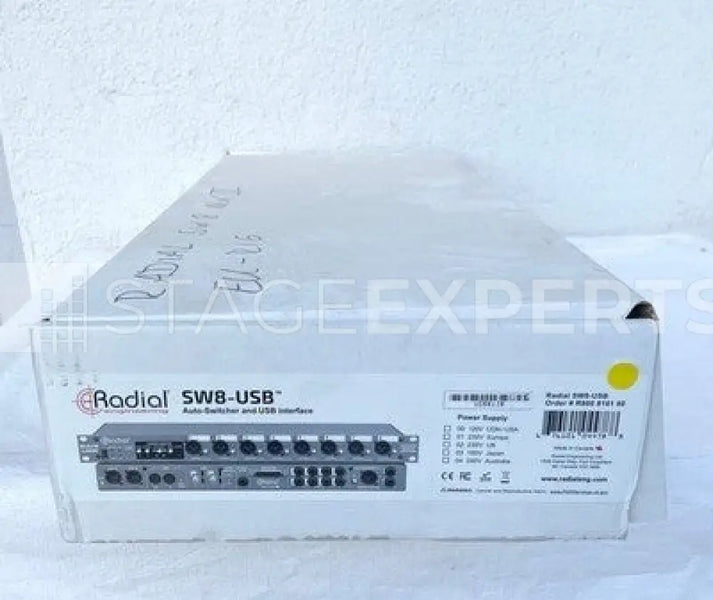 Radial SW-8 MK2 8-Channel Auto-Switcher for Redundancy