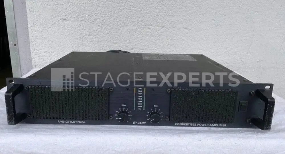 LAB Gruppen FP 3400 Power Amplifier – 2 x 1500W @ 4Ω