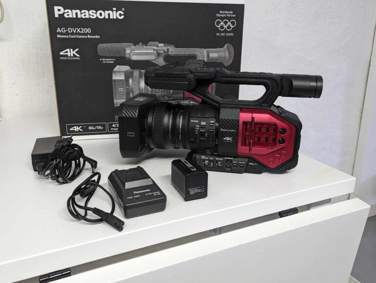 Panasonic AG-DVX200 4K 60p Professional Video Camcorder