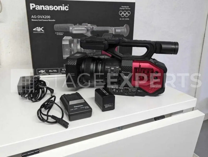 Panasonic AG-DVX200 4K 60p Pro Camcorder | Stage Experts