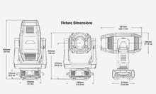Load image into Gallery viewer, HES SolaFrame 1500 LED Moving Spot – High Output Control

