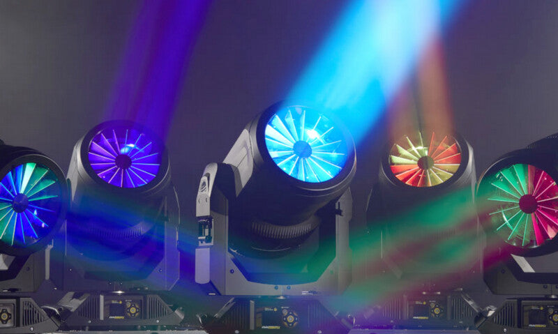 HES TurboRay LED Wash Moving Light | RGBW, Zoom, Effects